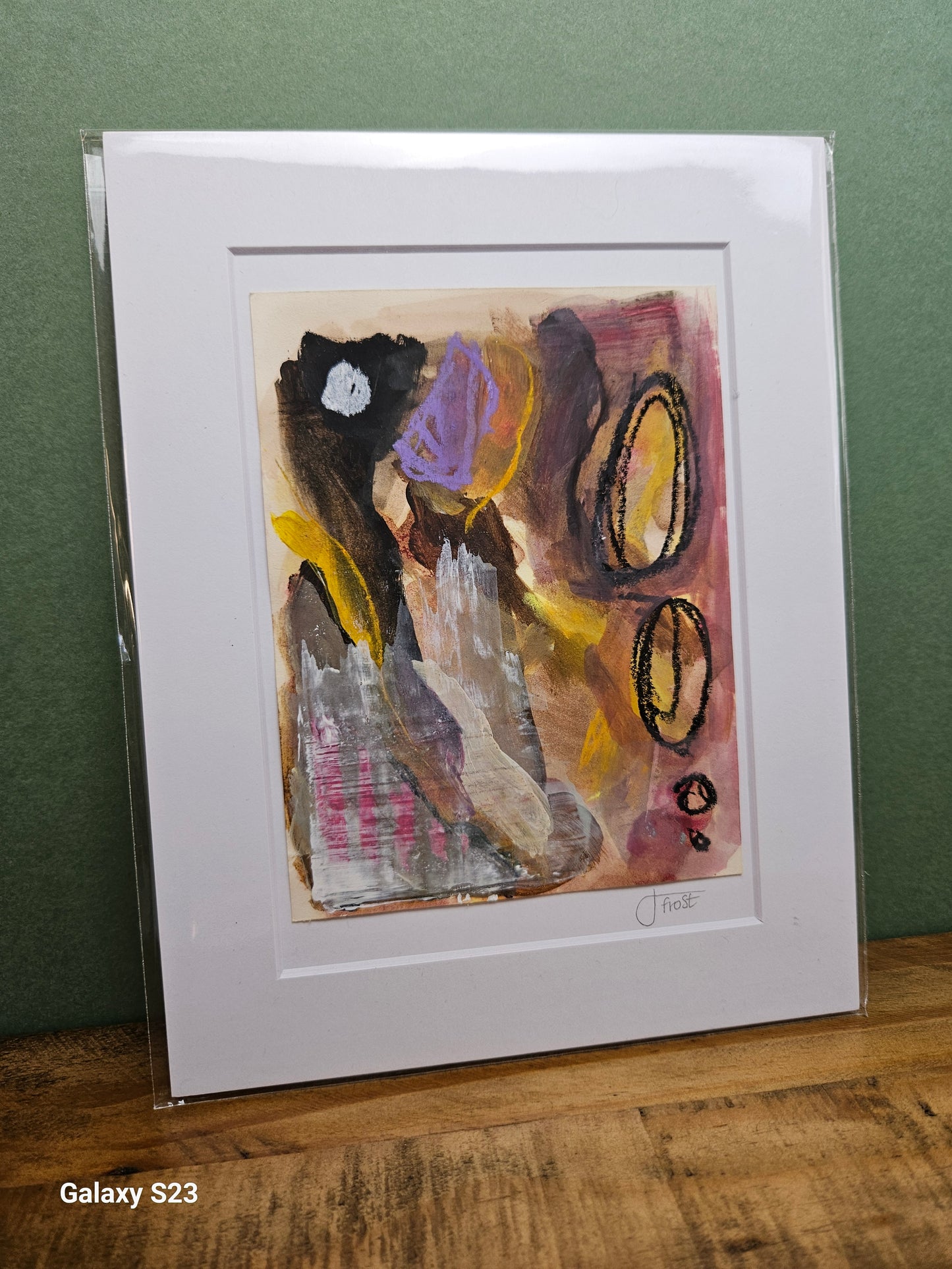 Mounted Experimental Piece 6