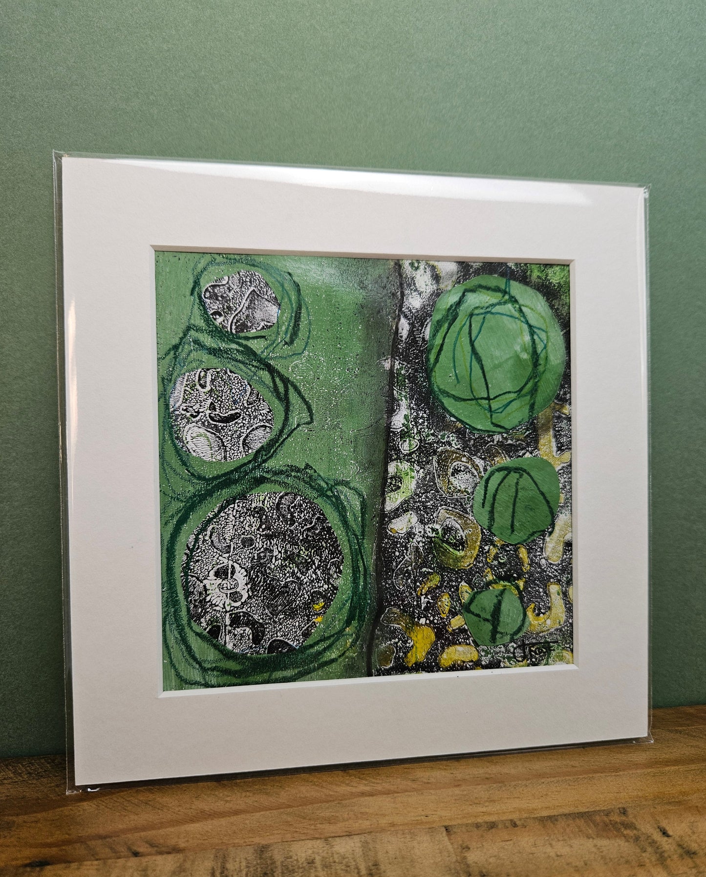 Mounted Experimental Piece 10