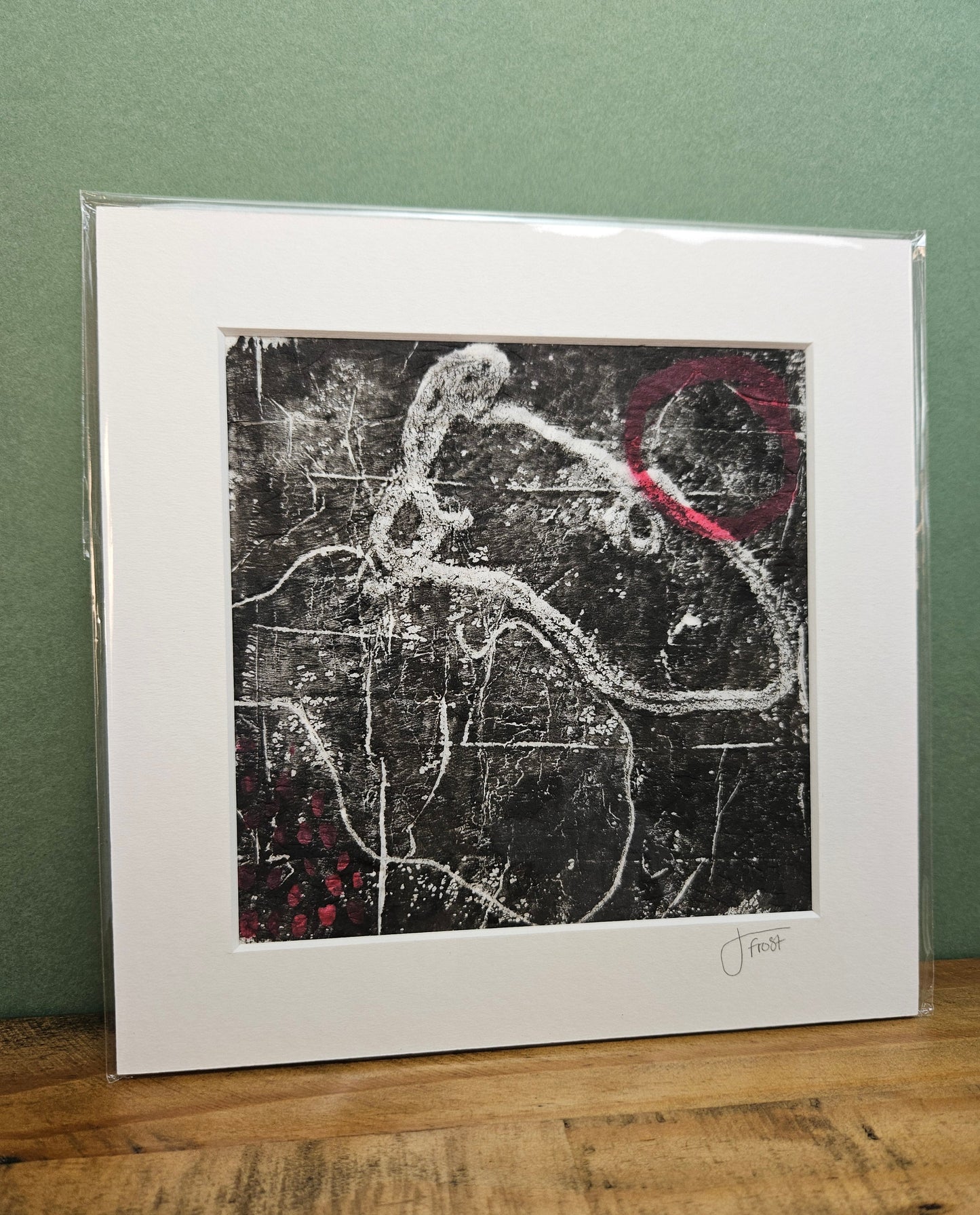 Mounted Experimental Piece 18
