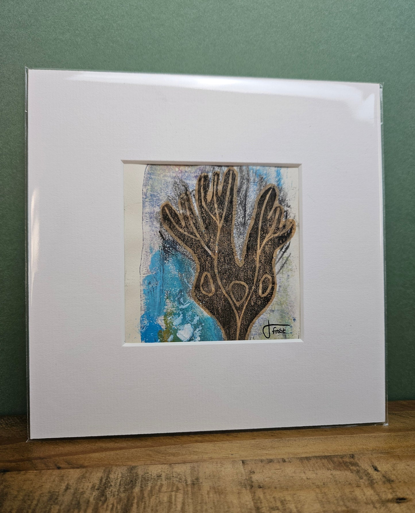 Mounted Experimental Piece 16