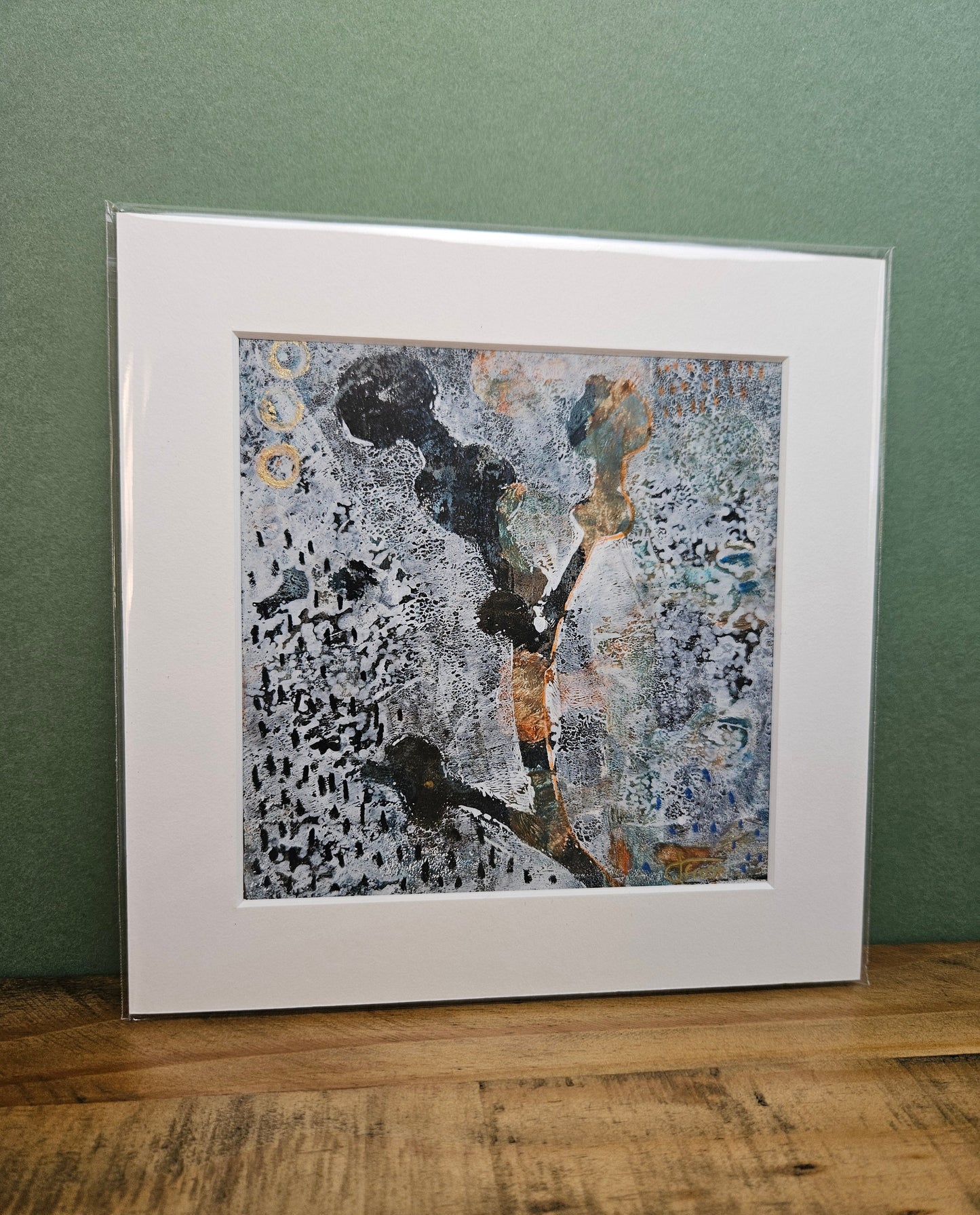 Mounted Experimental Piece 11