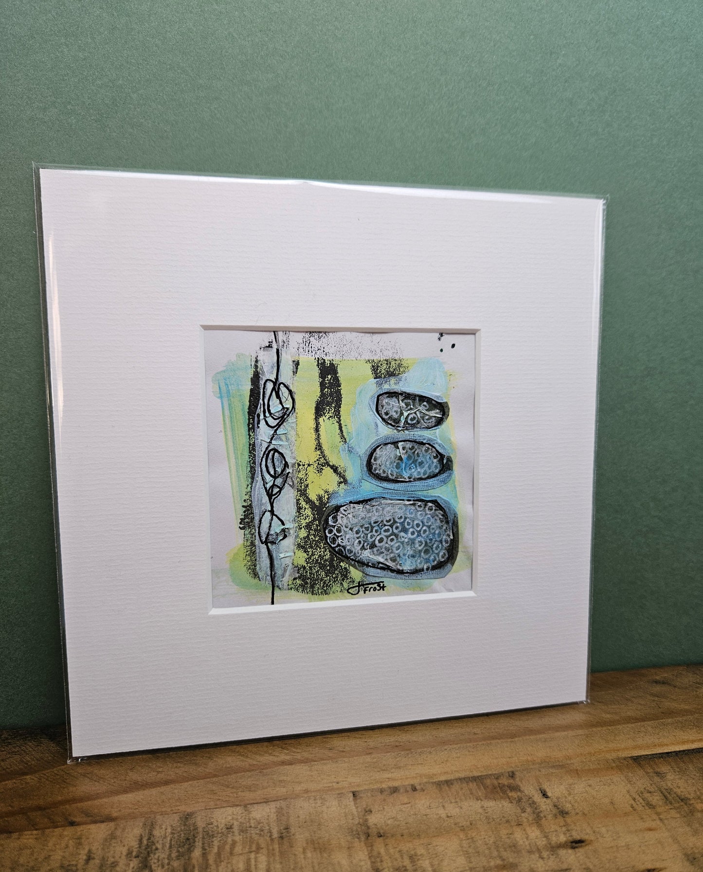 Mounted Experimental Piece 15