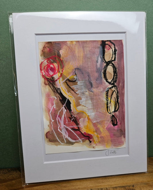 Mounted Experimental Piece 4
