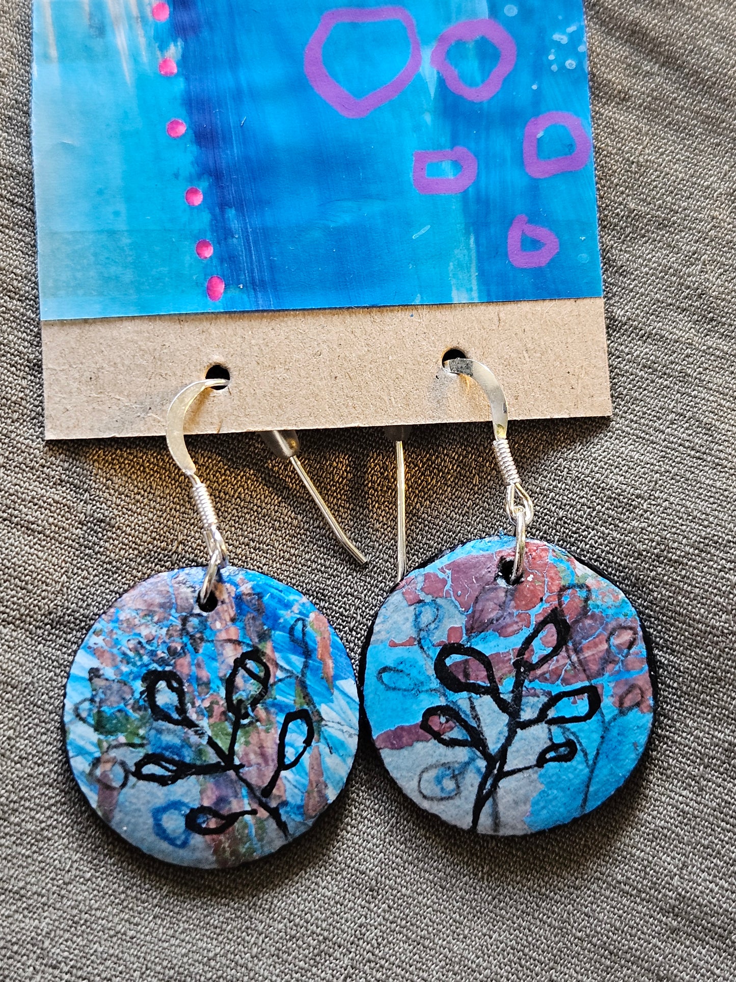 Hand Painted Earrings