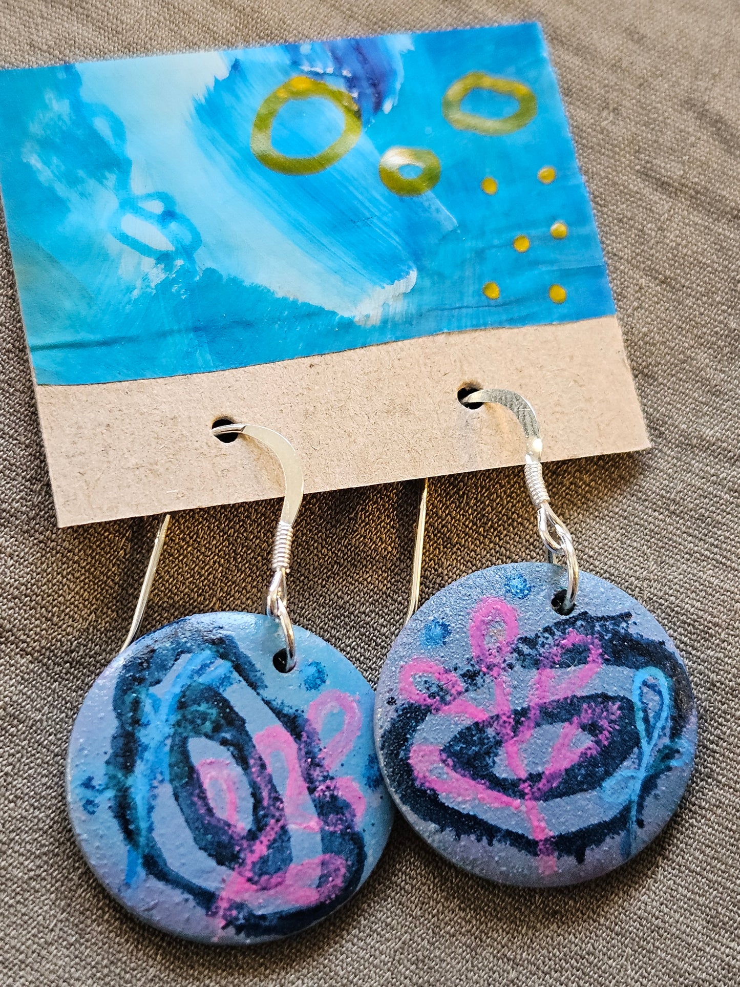 Hand Painted Earrings