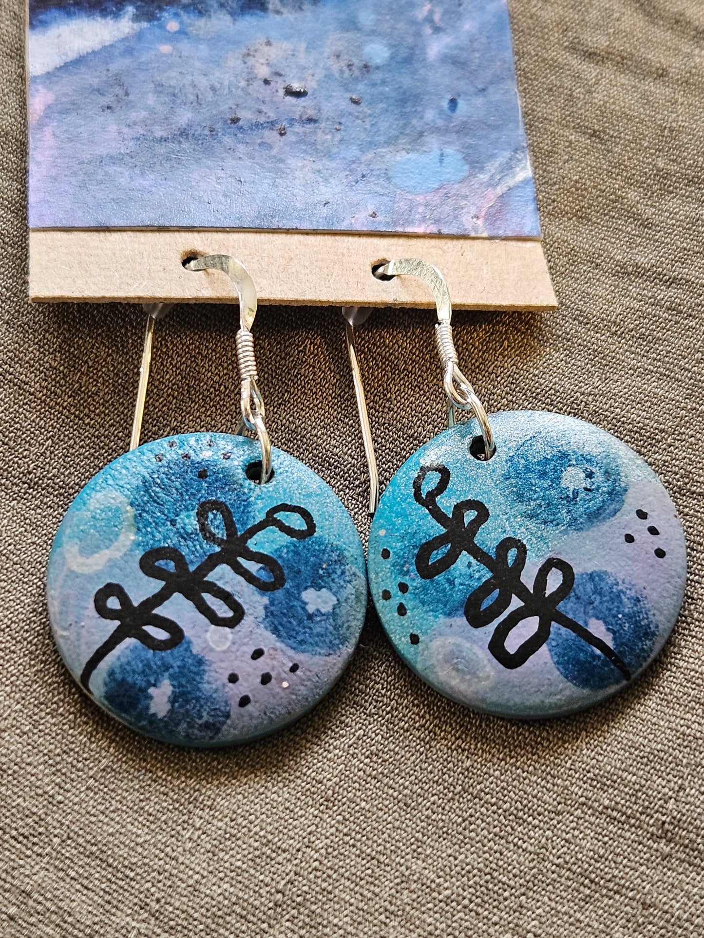 Hand Painted Earrings