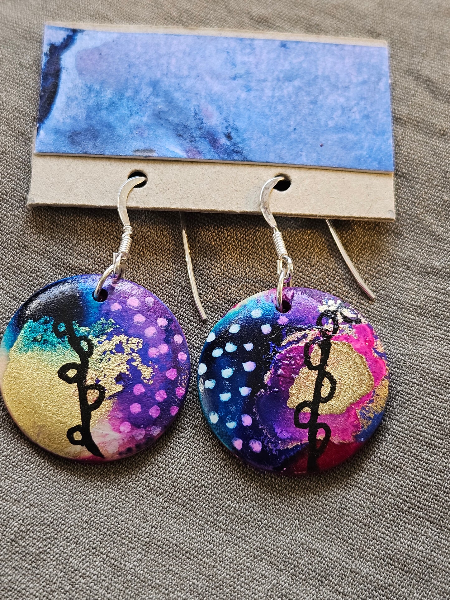 Hand Painted Earrings