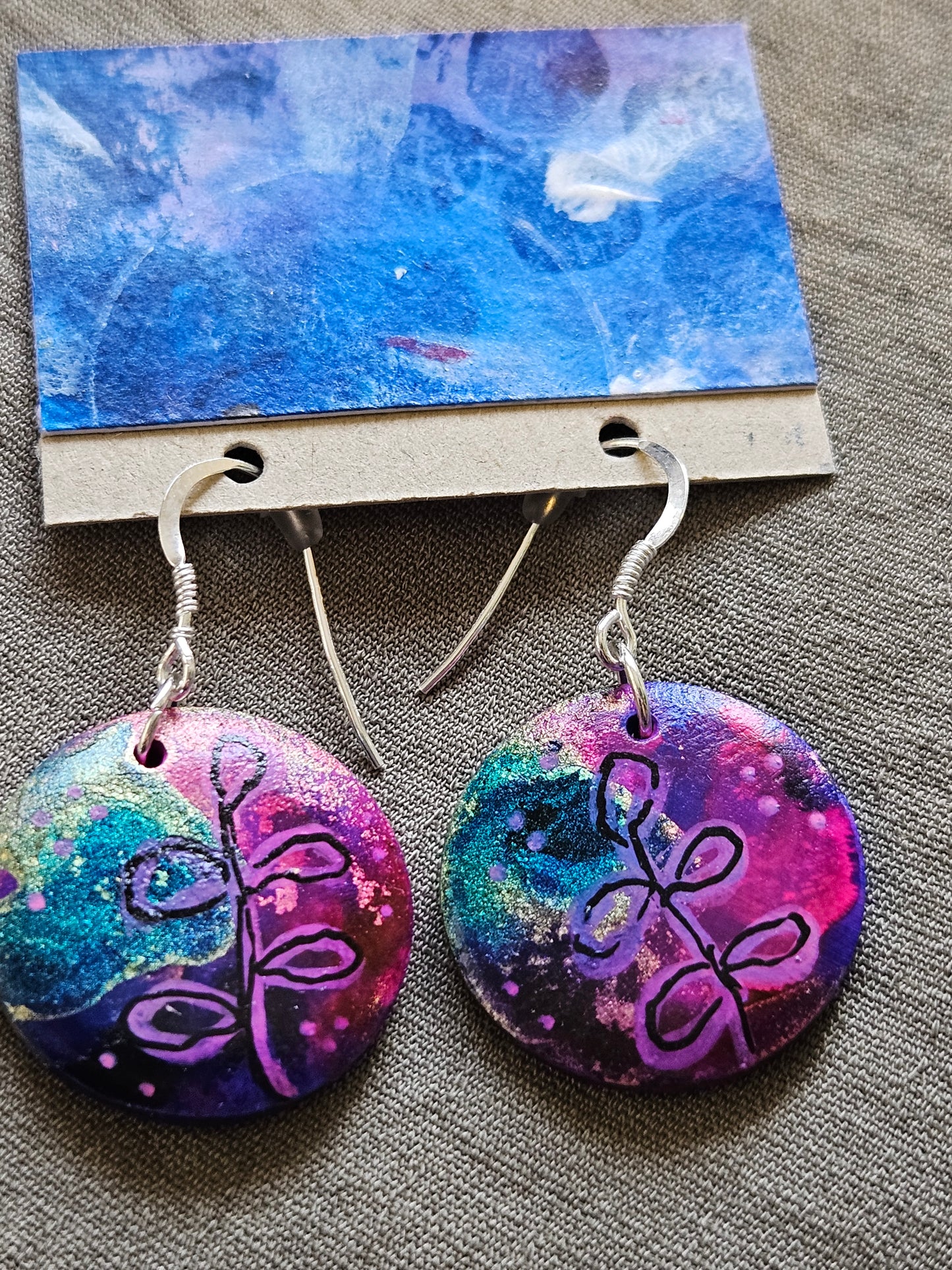 Hand Painted Earrings