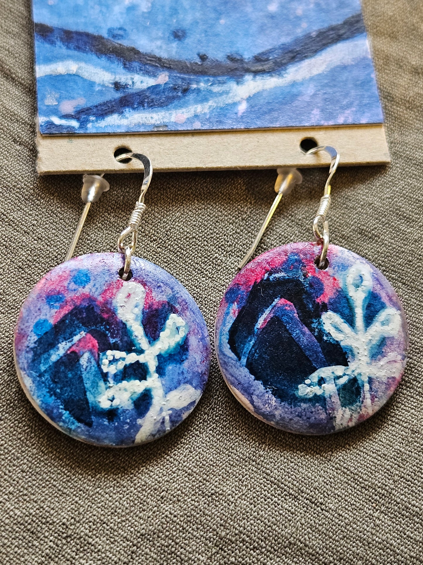 Hand Painted Earrings