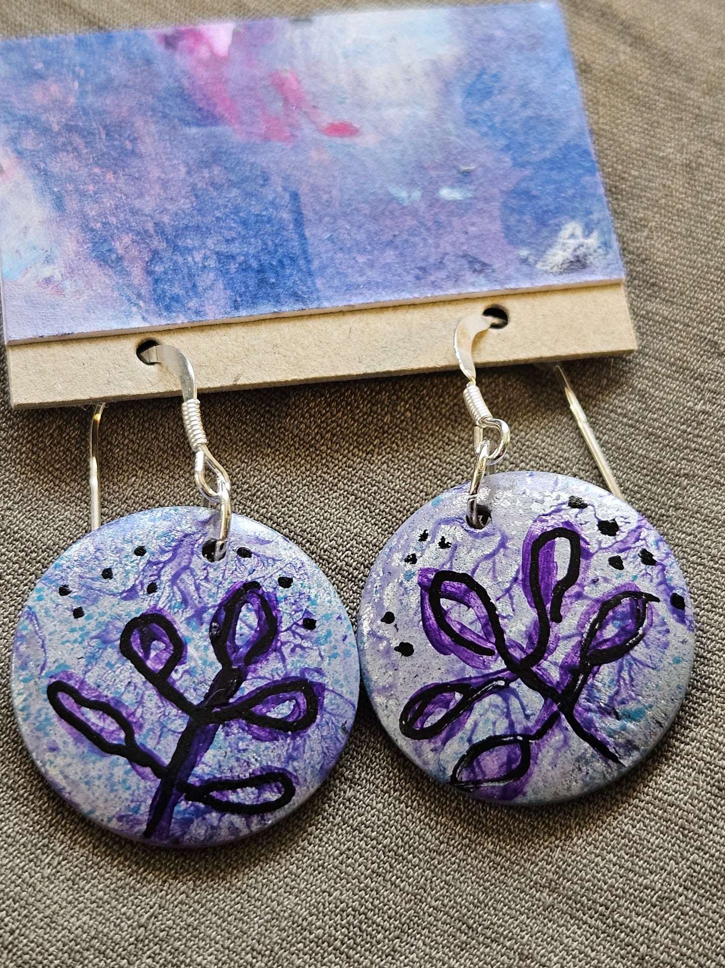 Hand Painted Earrings